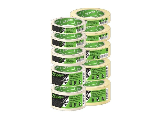 лента малярная 48ммх45м zoom, желтая (желтая) 02-5-1-205 от BTSprom.by