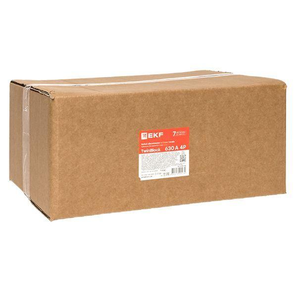  Рубильник 4п 630А без рукоятки управления TwinBlock EKF tb-s-630-4p фото в каталоге от BTSprom.by