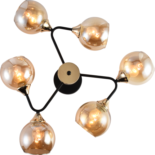  Люстра Alison 3138-306 6хE27 60Вт модерн Rivoli Б0055386 фото в каталоге от BTSprom.by