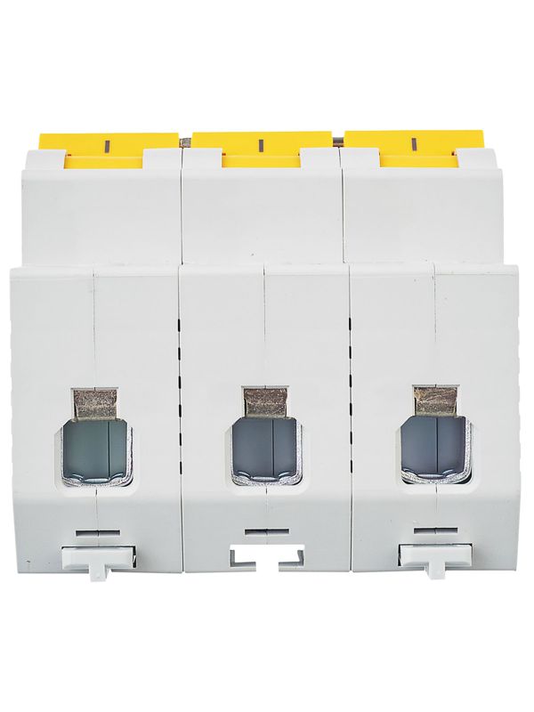  Выключатель автоматический модульный 3п D 125А 15кА ВА47-150 KARAT IEK MVA50-3-125-D фото в каталоге от BTSprom.by