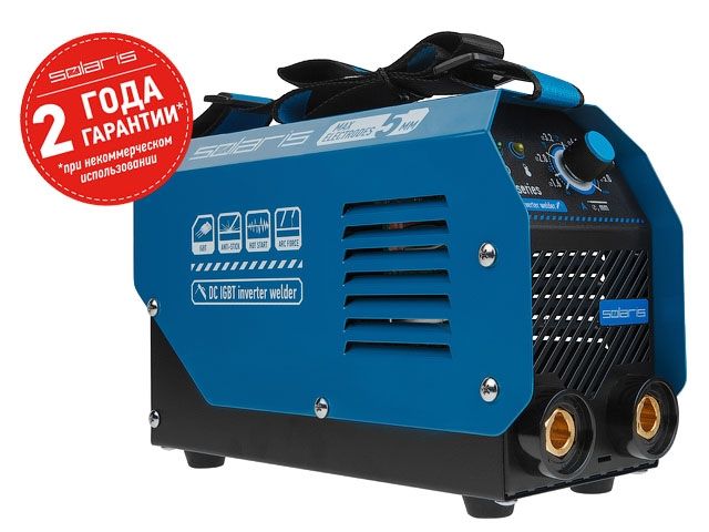 инвертор сварочный solaris mma-250d (230в, 20-200 а, 70в, электроды диам. 1.6-5.0 мм, вес 3.6 кг) mma-250d от BTSprom.by