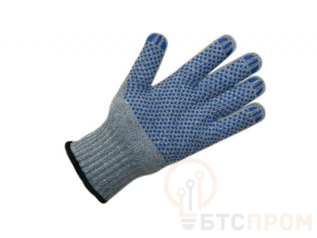 Перчатки п/шерстяные с ПВХ "Спец", 7 класс, серые (мин. риски) (Континент-Сити) 701 фото в каталоге от BTSprom.by  Перчатки п/шерстяные с ПВХ "Спец", 7 класс, серые (мин. риски) (Континент-Сити) 701 фото в каталоге от BTSprom.by