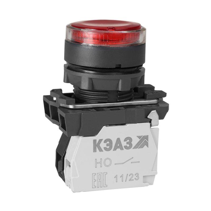 кнопка кме4511мл 24в красн. 1но+1нз цилиндр индикатор ip54 кэаз 354400 от BTSprom.by