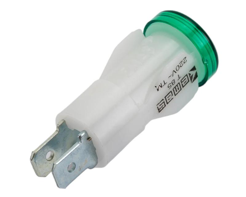  Арматура сигнальная 14мм с лампой 220В зел. EMAS S145NY фото в каталоге от BTSprom.by