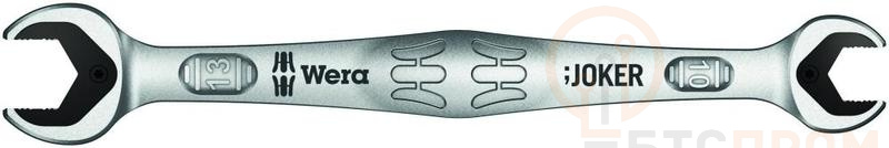 Ключ гаечный рожковый 6002 Joker (10х13х167мм) Wera WE-003760 фото в каталоге от BTSprom.by  Ключ гаечный рожковый 6002 Joker (10х13х167мм) Wera WE-003760 фото в каталоге от BTSprom.by