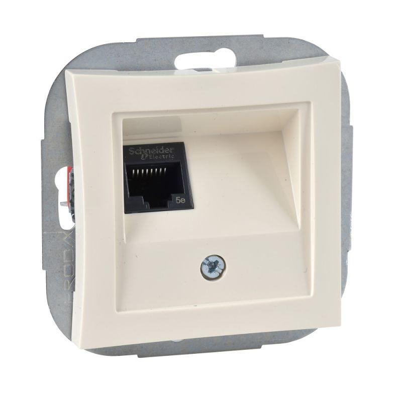 розетка компьютерная сп дуэт rj45 кат.5e механизм беж. sche wde000283 от BTSprom.by