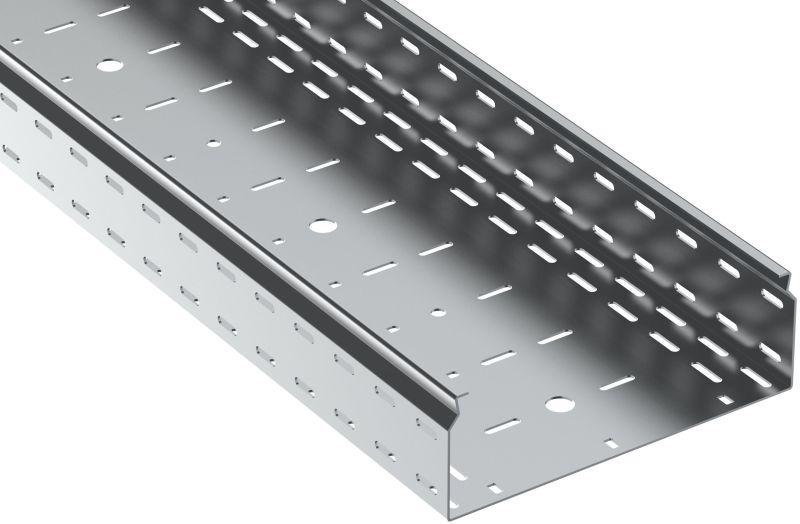 Лоток листовой перфорир. 100х300 L3000 сталь 1.5мм ESCA 7 IEK CLP10-100-300-150-3 от BTSprom.by