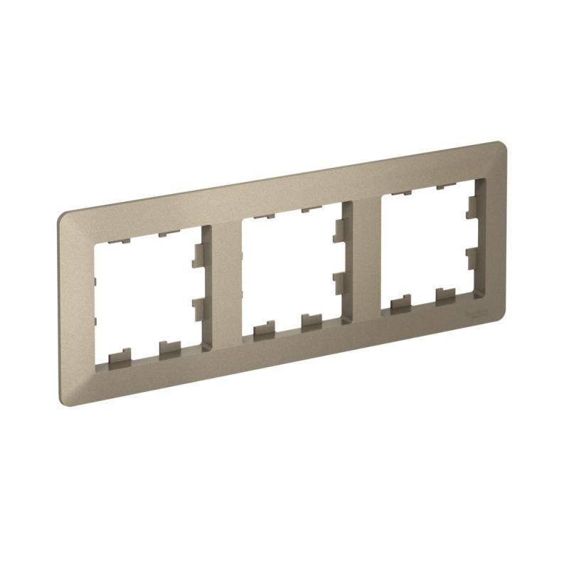 рамка 3-м atlasdesign air шампань/дым. черн. se atn220503 от BTSprom.by