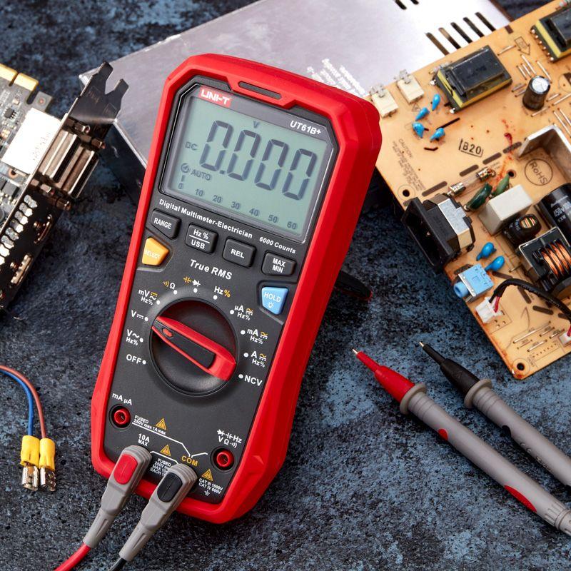  Мультиметр профессиональный UT61B+ UNI-T 13-0092 фото в каталоге от BTSprom.by