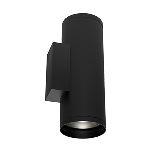 светильник светодиодный архитектурный gutta twin 2х20вт 4000к ip67 18град. ral9005 черн. varton v1-g1-90330-01l02-67t2040 от BTSprom.by