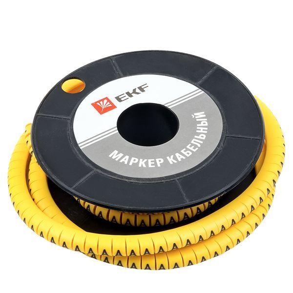  Маркер каб. 6.0кв.мм "A" (ЕС-3) (уп.350шт) EKF plc-KM-6-A фото в каталоге от BTSprom.by