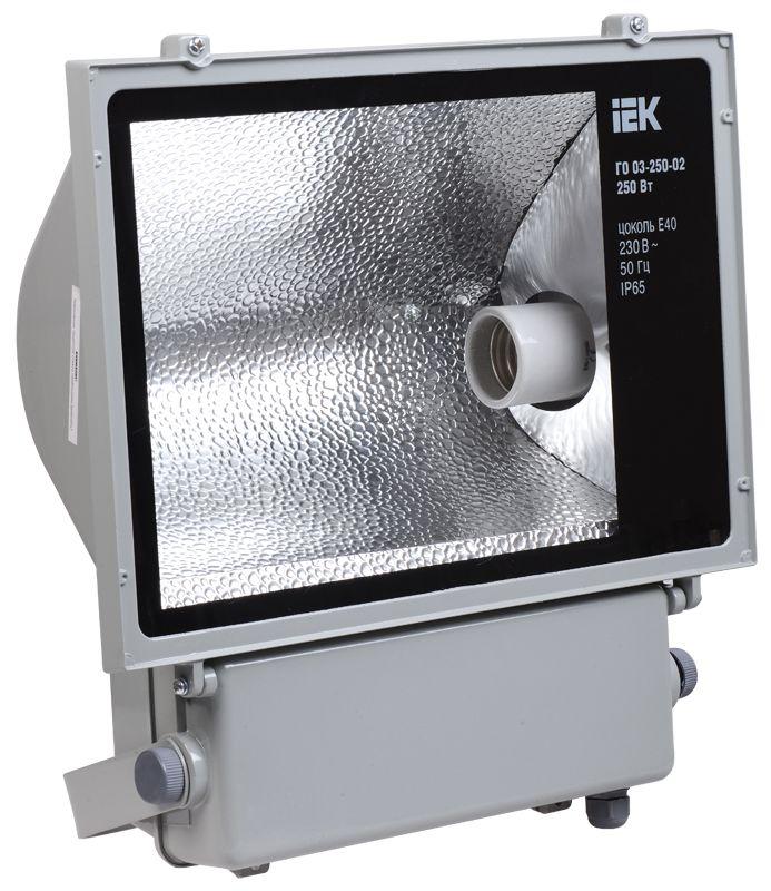 прожектор го03-250-02 250вт e40 асимметричный ip65 + тту iek lpho03-250-02-d4-1-k02 от BTSprom.by
