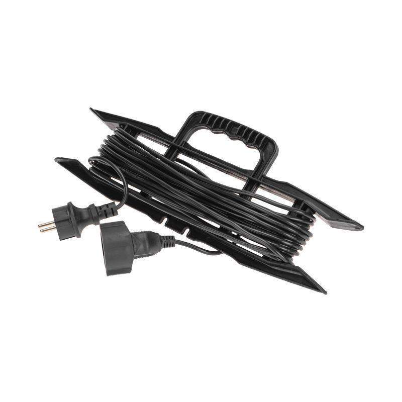 удлинитель-шнур на рамке 1х10м с заземл. 6а 1.3квт ip20 пвс 3х0.75 черн. proconnect 13-4913 от BTSprom.by