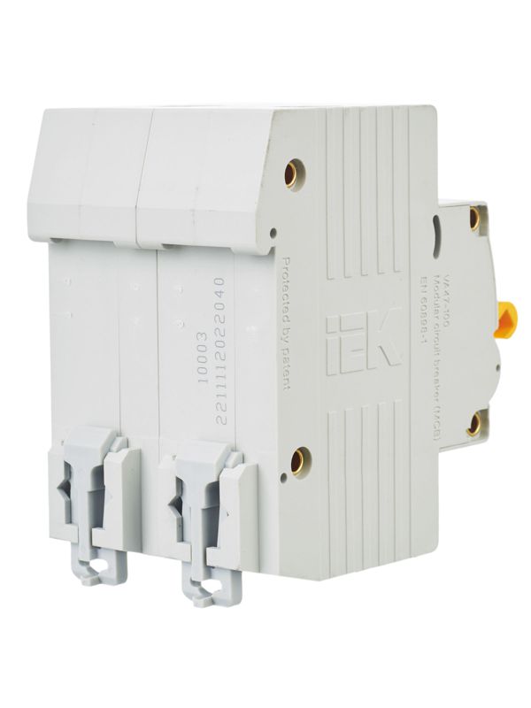  Выключатель автоматический модульный 2п C 40А 10кА ВА47-100 KARAT IEK MVA40-2-040-C фото в каталоге от BTSprom.by