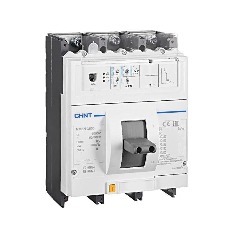 выключатель автоматический nm8n-1600q tm 4п 800а 70ка с рег. термомаг. расцеп. (r) chint 263090 от BTSprom.by