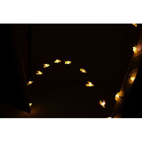  Гирлянда садовая ERASG024-03 ЭРА Пчелки 5.8м солнечная батарея ЭРА Б0044218 фото в каталоге от BTSprom.by