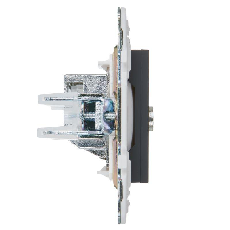  Розетка TV оконечная SKANDY SK-A12G графит IEK SK-A10-O-K53 фото в каталоге от BTSprom.by