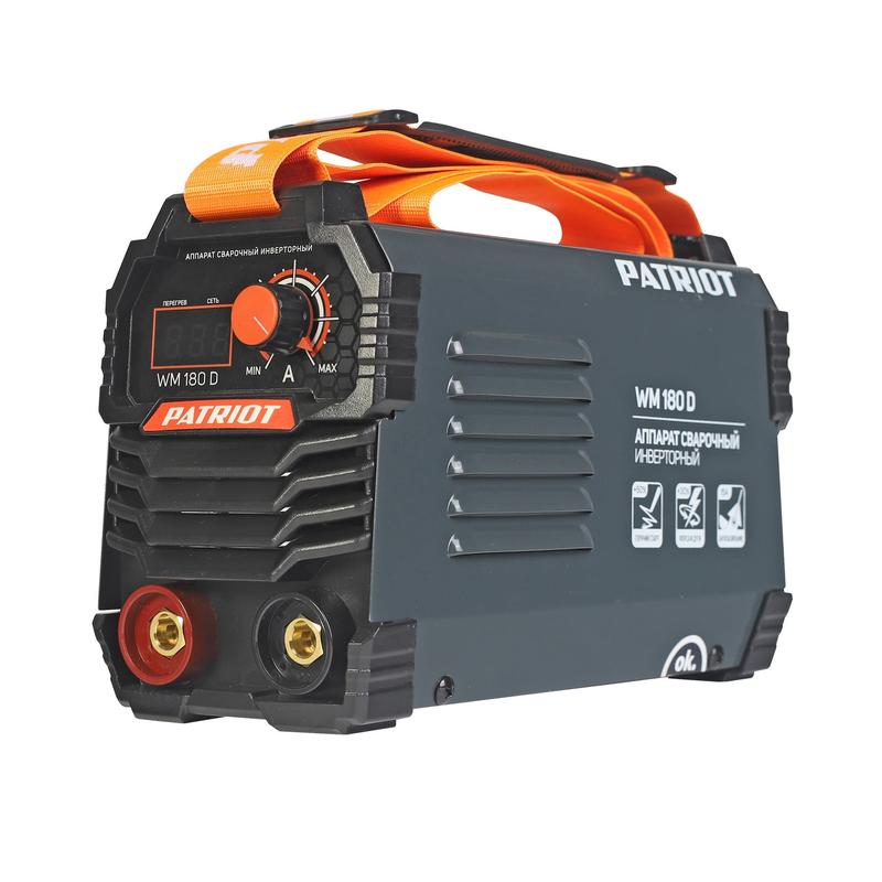 аппарат сварочный инверторный wm 180 d patriot 605302018 от BTSprom.by