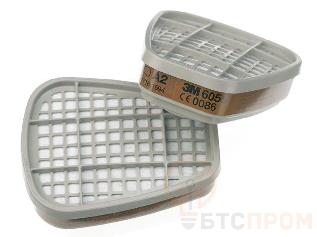 Фильтр 3М 6051 (A1) ( (2 шт в уп.) (органические газы и пары А1) GT500084063 фото в каталоге от BTSprom.by  Фильтр 3М 6051 (A1) ( (2 шт в уп.) (органические газы и пары А1) GT500084063 фото в каталоге от BTSprom.by