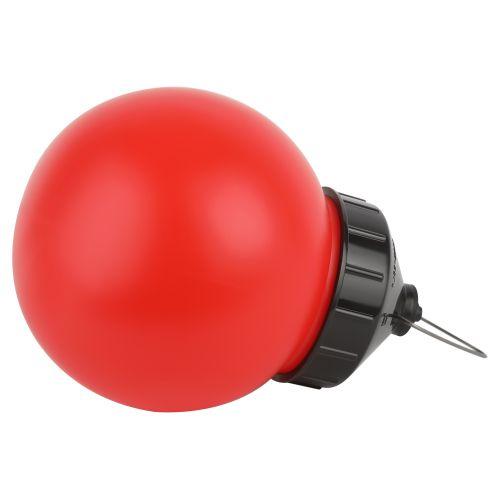  Светильник НСП 01-60-003 подвесной Гранат полиэтилен IP44 E27 max 60Вт шар красн. ЭРА Б0052012 фото в каталоге от BTSprom.by