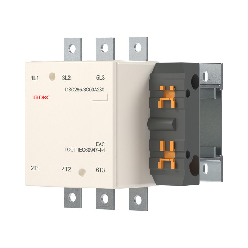  Контактор магнитный DSC225-3C00A230 225А 110кВт (AC3) 220В AC YON DSC225-3C00A230 фото в каталоге от BTSprom.by