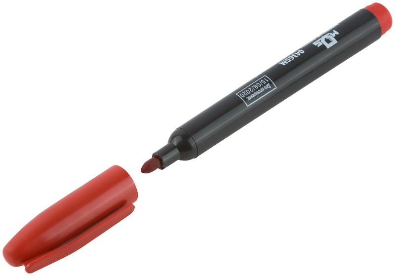  Маркер перманентный строительный красн. MOS 04365М фото в каталоге от BTSprom.by