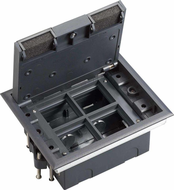 люк multidesk mdk10 на 8мод. ip40 с монтажной коробкой для фальшпола se mdk10108 от BTSprom.by