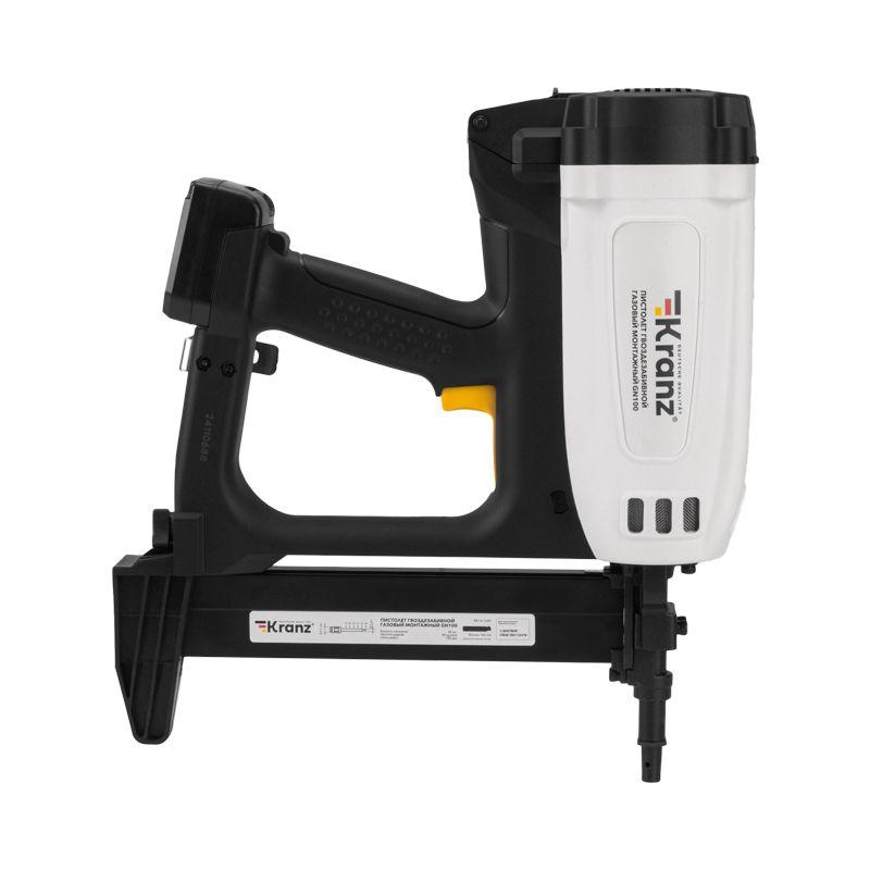  Пистолет монтажный газовый гвоздезабивной GN100 100Дж длина гвоздей 15-40мм d2.7-3мм KRANZ KR-16-1655 фото в каталоге от BTSprom.by