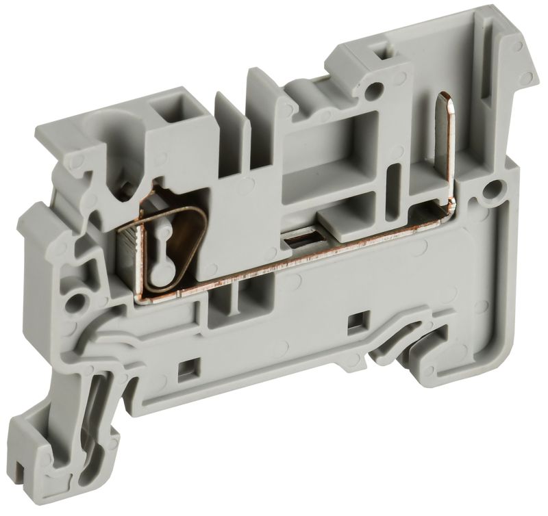 клемма пружинная cx2.5-1b 2.5кв.мм сер. armafix iek af-ct40-06-11-k03-002 от BTSprom.by