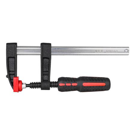 струбцина винтовая advance hclf01-0150 (150мм тип f 50х140мм 1500 н сталь/чугун) p.i.t. hclf01-0150 от BTSprom.by