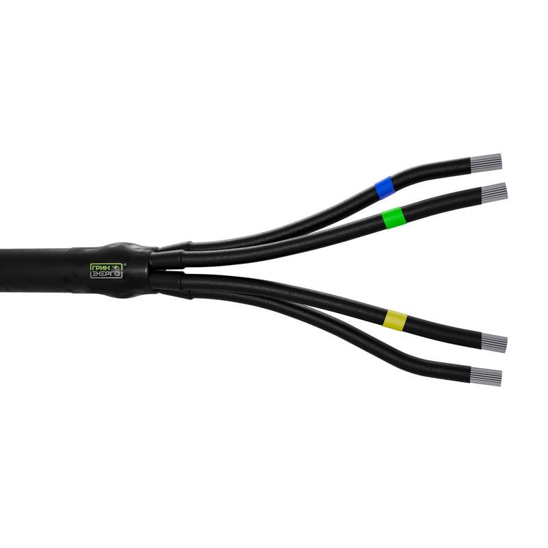 муфта кабельная концевая универс. 1кв 4пквнтп-1-25/50 без наконечн. (гринлайт) гринэнерго lv-ge-4-pkvntp-1-025-050-bn от BTSprom.by