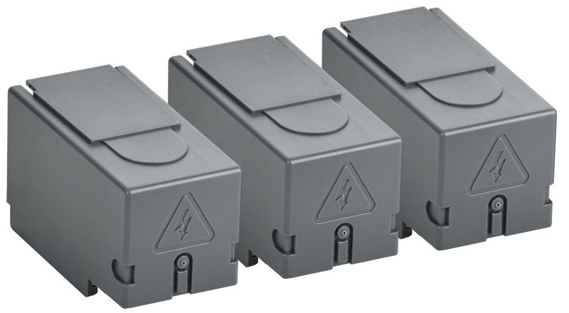 крышка выводов низкая 315-400а karat (уп.6шт) iek ka-vr00d-pcl-0315-0400 от BTSprom.by