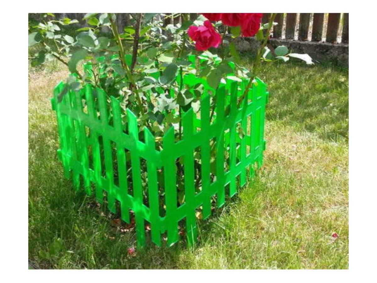 забор декоративный renessans №2, 3,1х0,35 м, зеленый, gardenplast 50111 от BTSprom.by