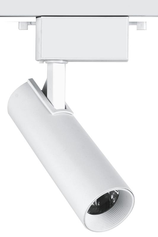 светильник светодиодный трековый ptr 0610 10вт 3000к ip40 24град. wh бел. pro jazzway 5035690 от BTSprom.by