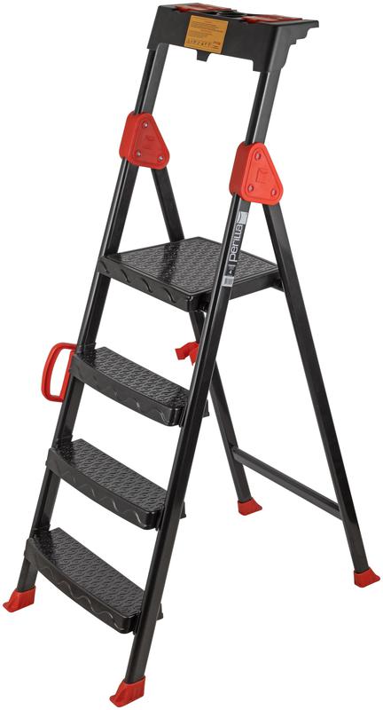 лестница-стремянка стальная "comfort" 4 ступени fit 65377 от BTSprom.by
