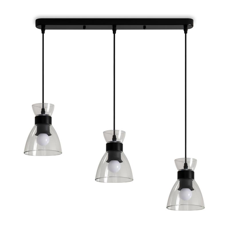  Светильник Topi 40Вт E27х3 IP20 подвесной Freya FR5503PL-03B фото в каталоге от BTSprom.by