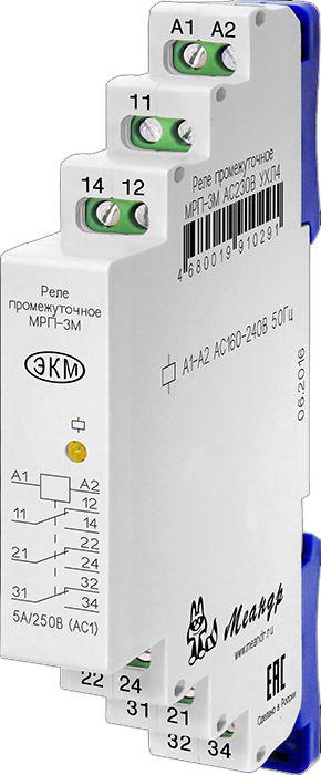 реле промежуточное мрп-3м ac230в ухл2 (спец.) меандр a8302-19910307 от BTSprom.by