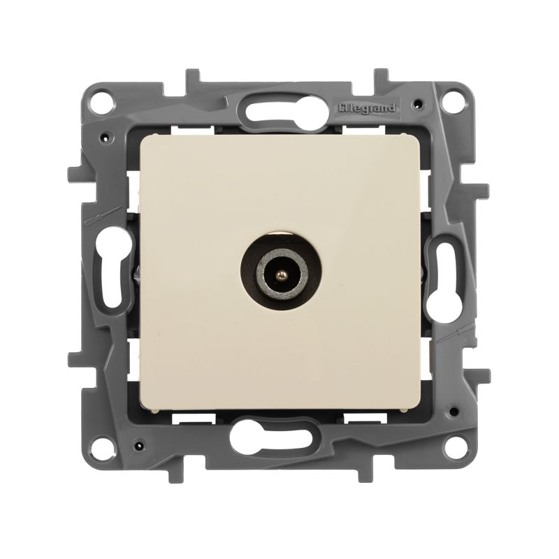  Розетка телевизионная проходная TV СП Etika 14дБ 5-862МГц механизм сл. кость IEK 672363 фото в каталоге от BTSprom.by