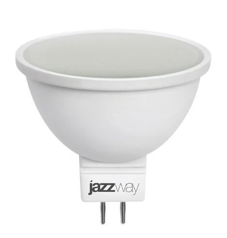 лампа светодиодная pled-sp 7вт jcdr mr16 4000к нейтр. бел. gu5.3 520лм 230в jazzway 1033512 от BTSprom.by