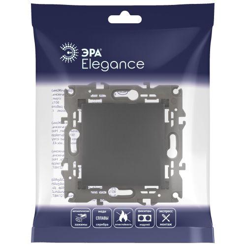  Выключатель 1-кл. СП Elegance 14-1101-05 10А IP20 250В 10AX механизм антрацит Эра Б0034212 фото в каталоге от BTSprom.by