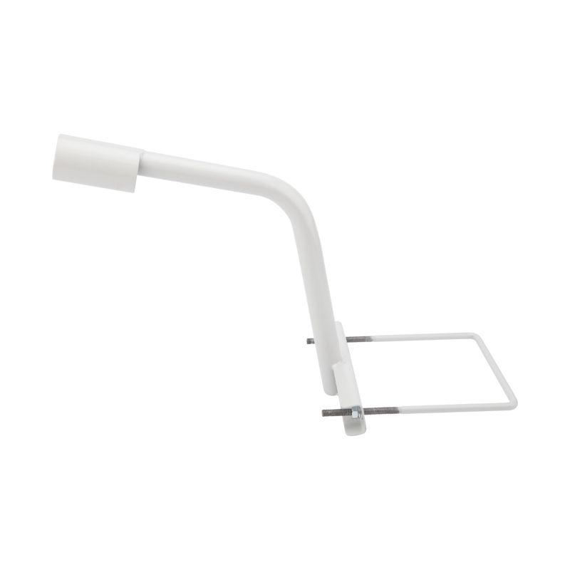  Кронштейн для консольного светильника приставного монтажа 1 хомутом сер. (сталь 2мм 625х460х280 d51) Rexant 607-405 фото в каталоге от BTSprom.by