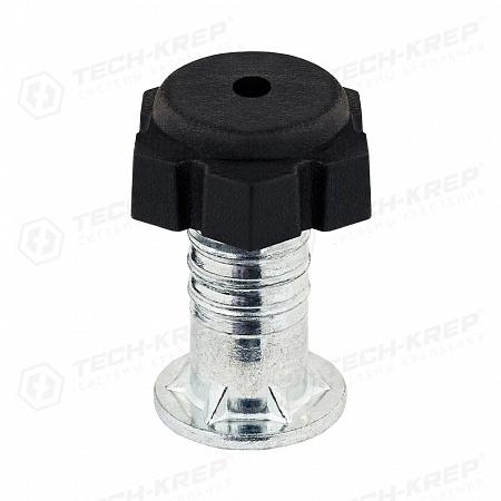 винт регулировочный с резьбой м6 и муфтой (уп.4шт) tech-krep/zitar 129979 от BTSprom.by