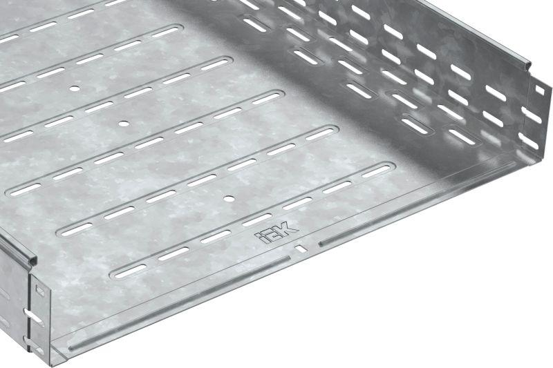 Лоток листовой перфорир. 600х100 L3000 сталь 1.2мм HDZ IEK CLP10-100-600-3-M-HDZ от BTSprom.by