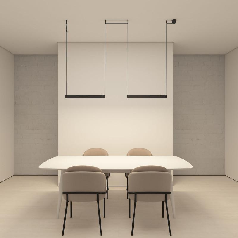  Светильник для трека-ремня Belty Grill 24Вт 4000К IP20 48В DC 642х40х45мм RA90 24град. со светодиодом алюм. черн. DENKIRS 723164 фото в каталоге от BTSprom.by