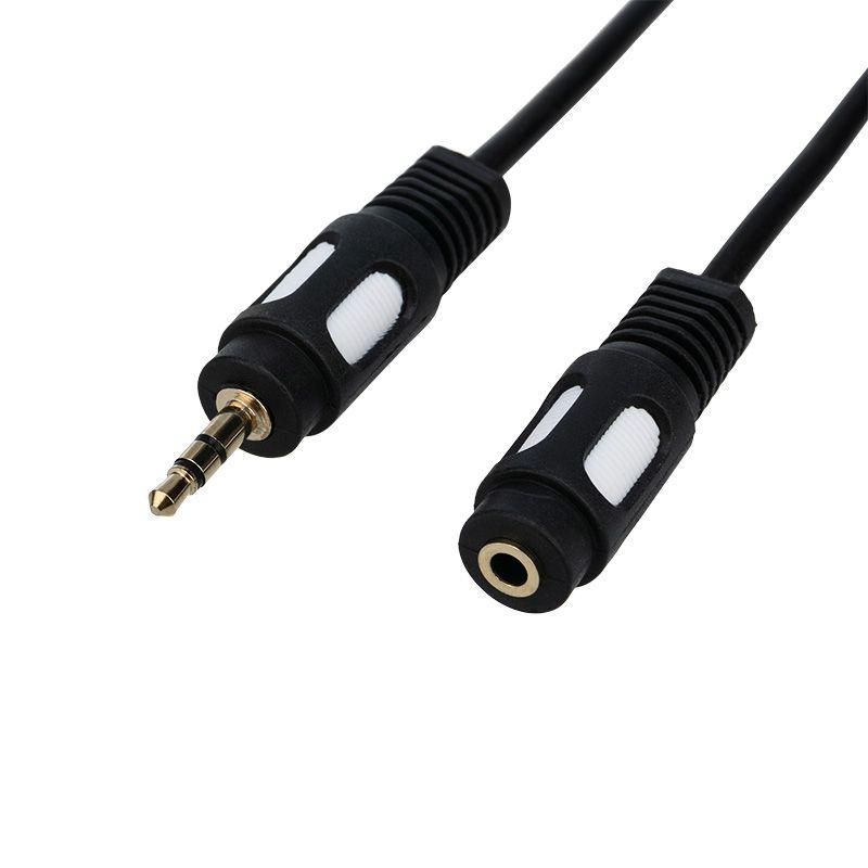 шнур 3.5 stereo plug - 3.5 stereo jack 5м (gold) rexant 17-4016 от BTSprom.by
