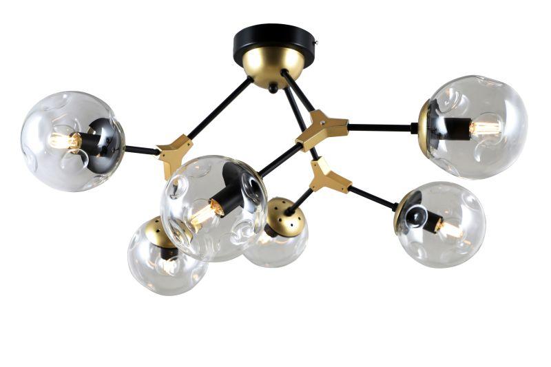 люстра parte 5044-306 6хе14 40вт лофт - кантри rivoli б0044423 от BTSprom.by