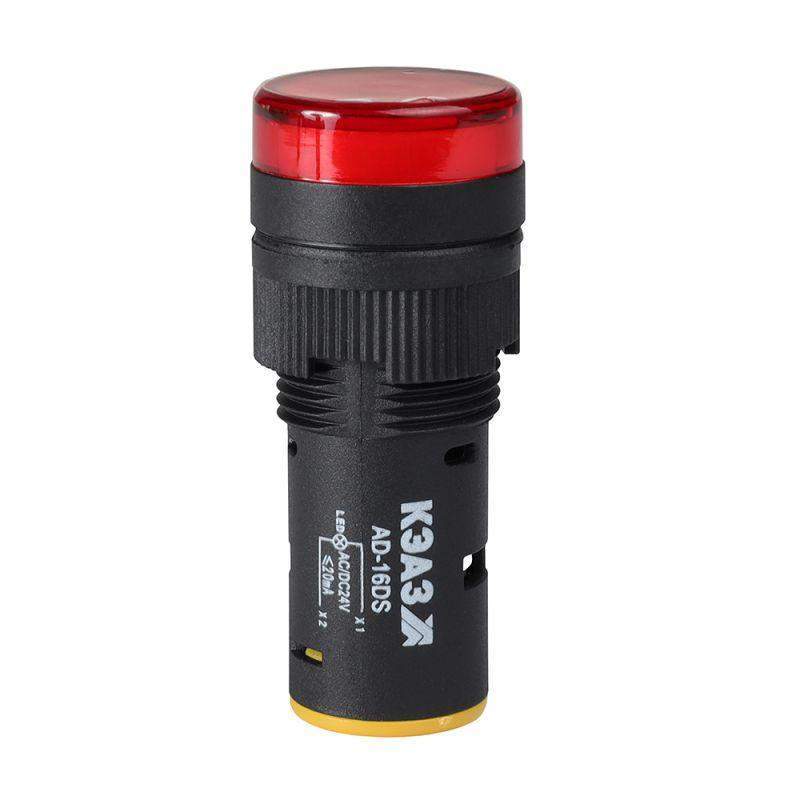 лампа ad16ds(led) матрица d16мм красн. 110в ac/dc кэаз 357830 от BTSprom.by