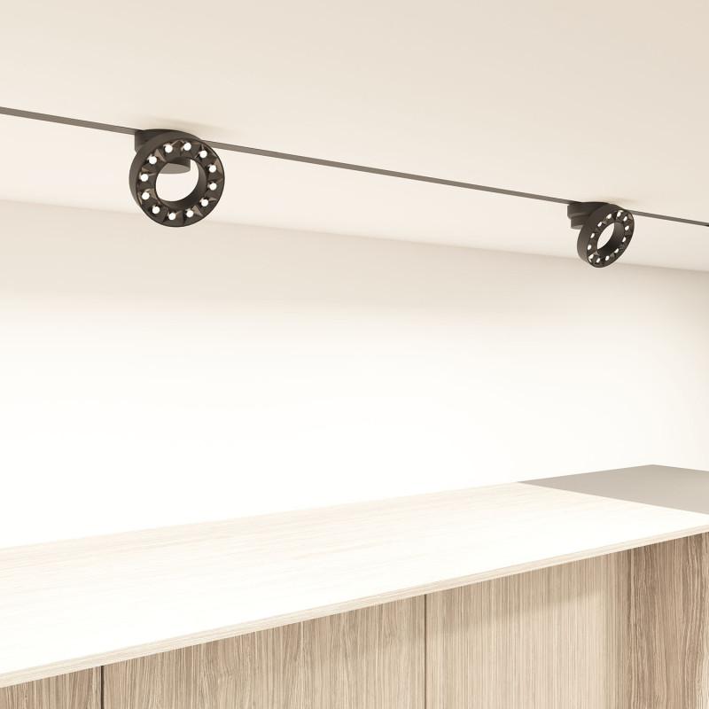  Светильник SMART GRILL 12Вт 3000К-6000К DIM акцентный черн. DENKIRS 717187 фото в каталоге от BTSprom.by