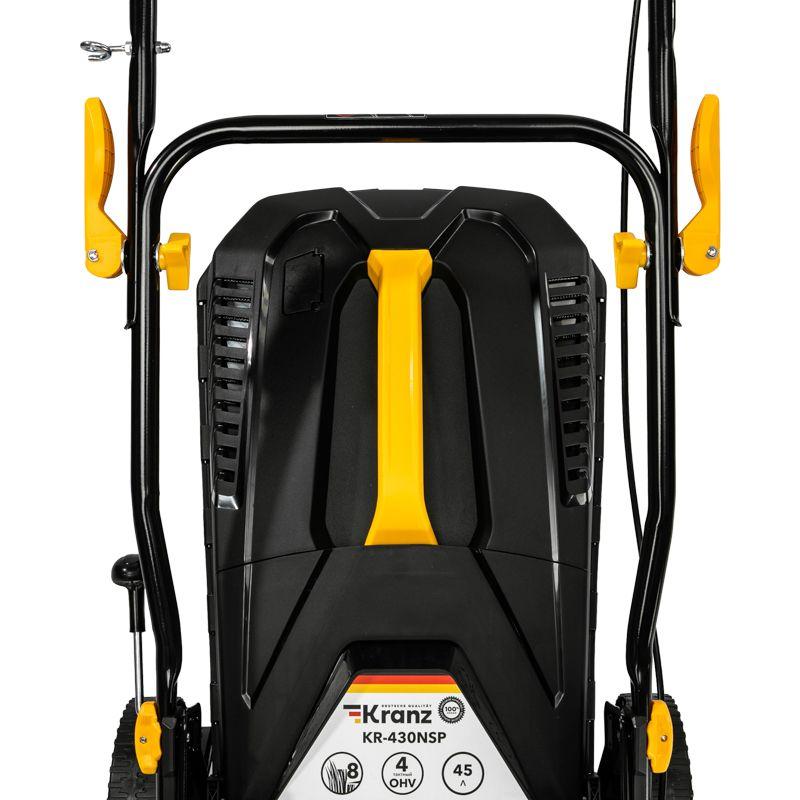  Газонокосилка бензиновая KR-430NSP несамоходная 150куб.см 43см Kranz KR-16-1235 фото в каталоге от BTSprom.by