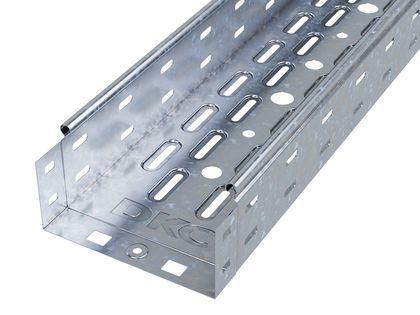 Лоток листовой перфорированный 150х100 L2000 сталь 0.7мм гор. оцинк. DKC 35332HDZ от BTSprom.by